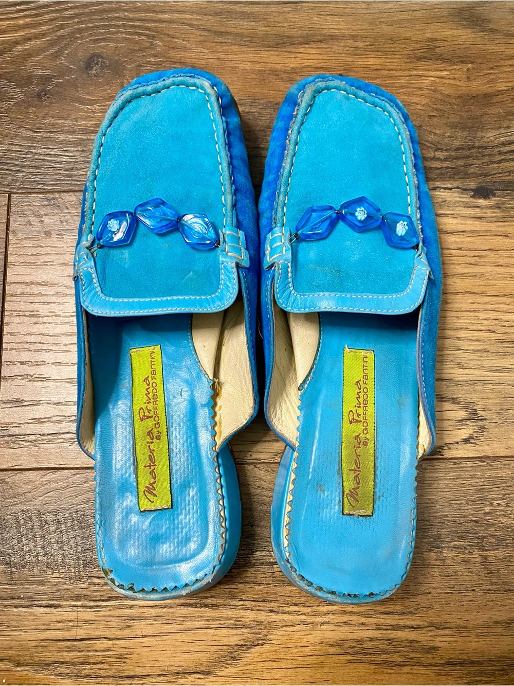 Materia Prima By Goffredo Fantini  Woman's Mules Size 9.5